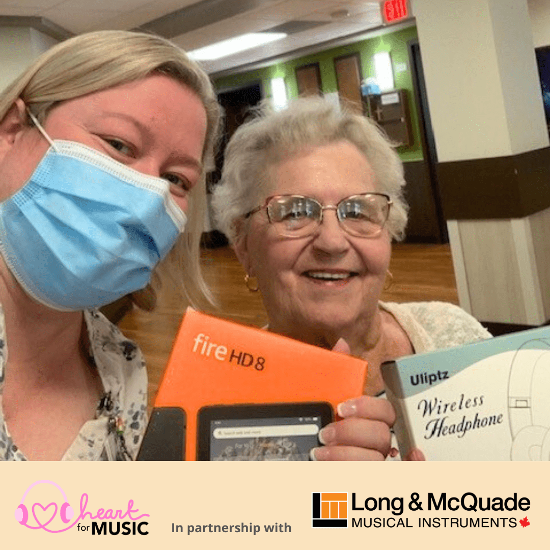 Long & McQuade “Used Devices Drive for Seniors” Rick's Heart Foundation